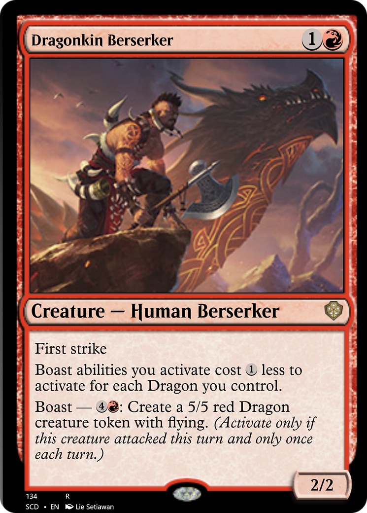 Dragonkin Berserker [Starter Commander Decks] | Gam3 Escape