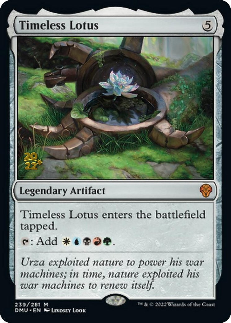 Timeless Lotus [Dominaria United Prerelease Promos] | Gam3 Escape