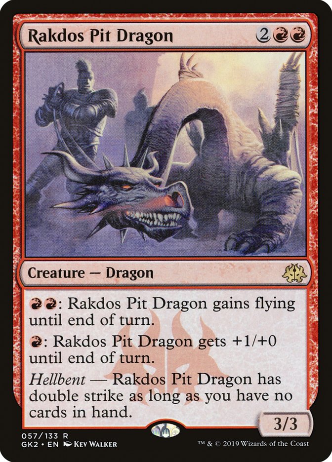 Rakdos Pit Dragon [Ravnica Allegiance Guild Kit] | Gam3 Escape