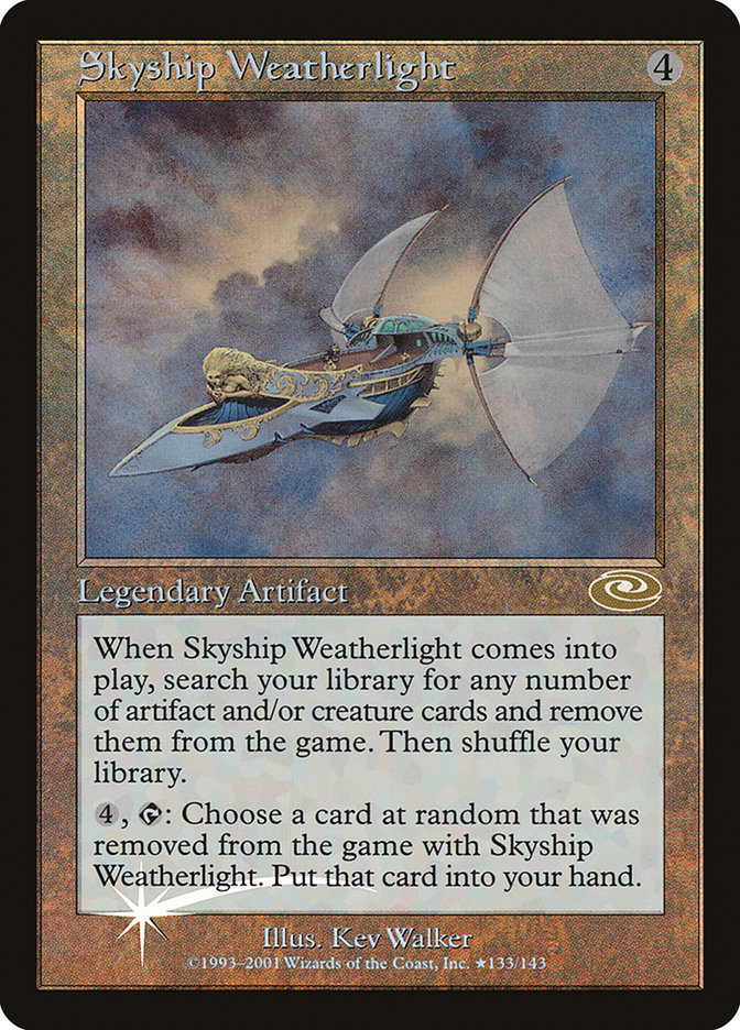 Skyship Weatherlight (Kev Walker) [Planeshift] | Gam3 Escape