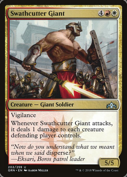 Swathcutter Giant [Guilds of Ravnica] | Gam3 Escape