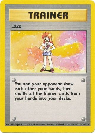 Lass (75/102) [Base Set Unlimited] | Gam3 Escape