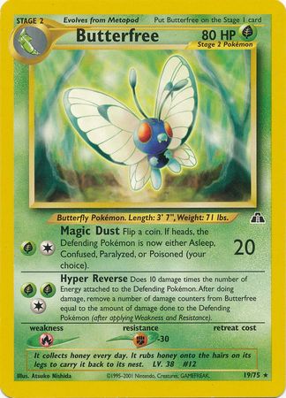 Butterfree (19/75) [Neo Discovery Unlimited] | Gam3 Escape