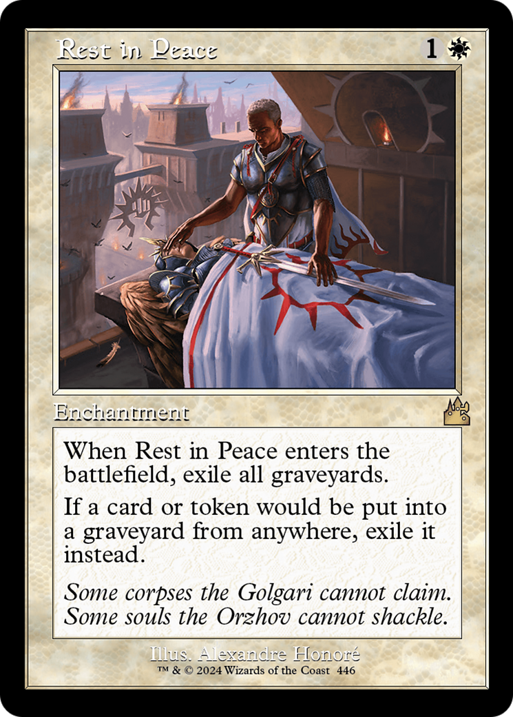 Rest in Peace (Retro Frame) [Ravnica Remastered] | Gam3 Escape