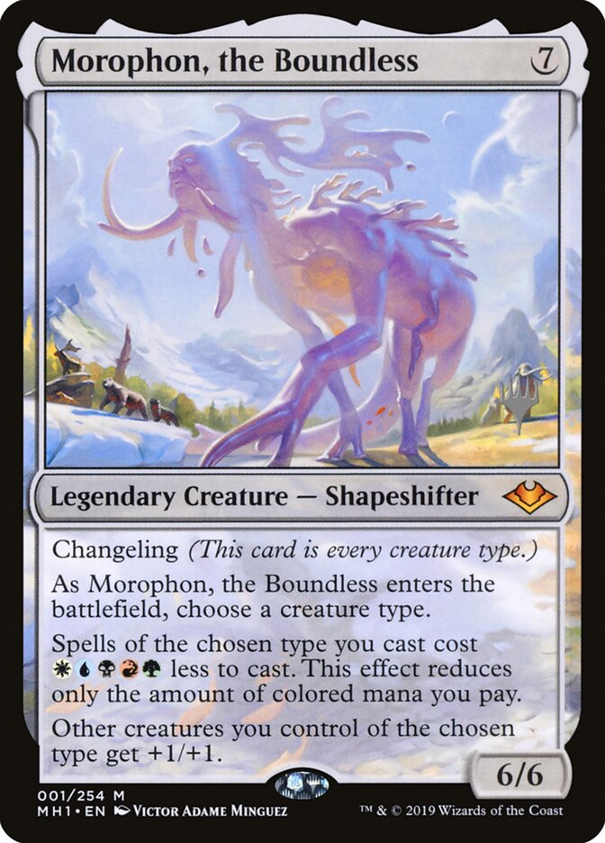 Morophon, the Boundless (Promo Pack) [Modern Horizons Promos] | Gam3 Escape
