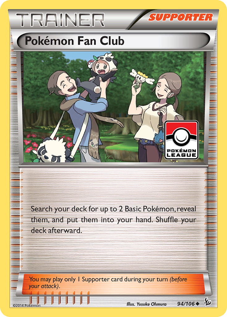 Pokemon Fan Club (94/106) [XY: Flashfire] | Gam3 Escape