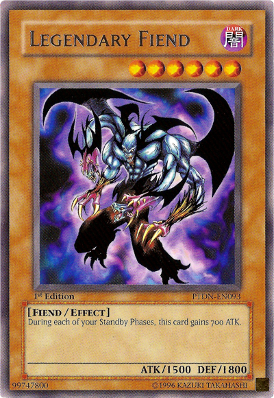 Legendary Fiend [PTDN-EN093] Rare | Gam3 Escape