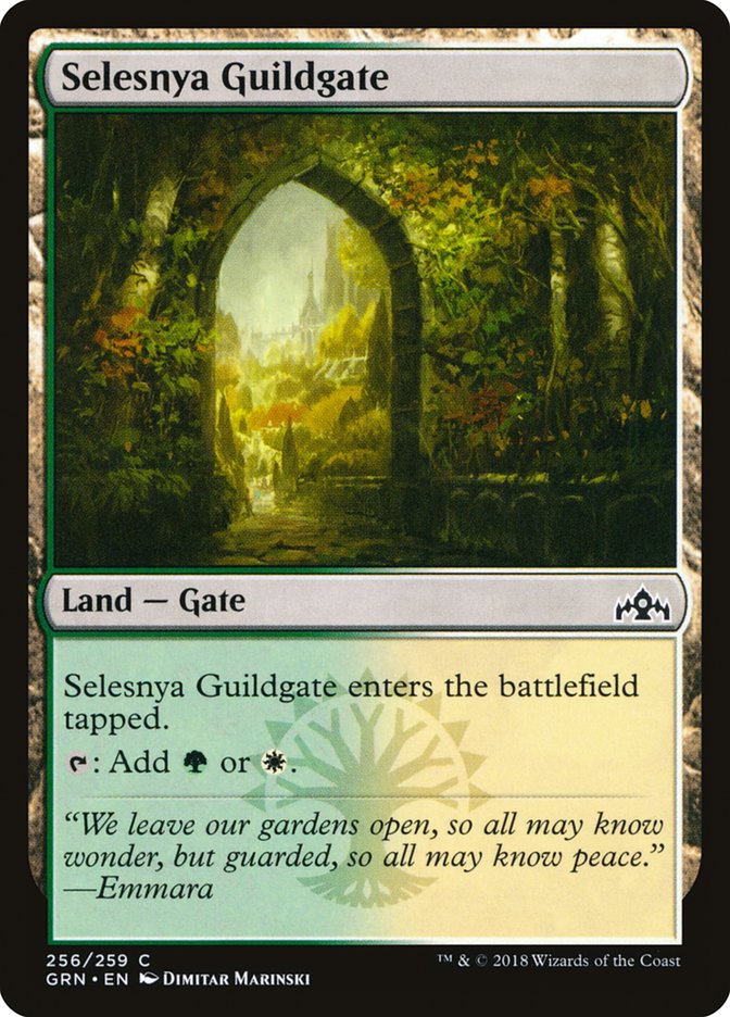 Selesnya Guildgate (256/259) [Guilds of Ravnica] | Gam3 Escape