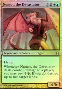 Numot, the Devastator (Oversized) [Commander 2011 Oversized] | Gam3 Escape