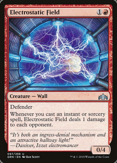 Electrostatic Field [Guilds of Ravnica] | Gam3 Escape