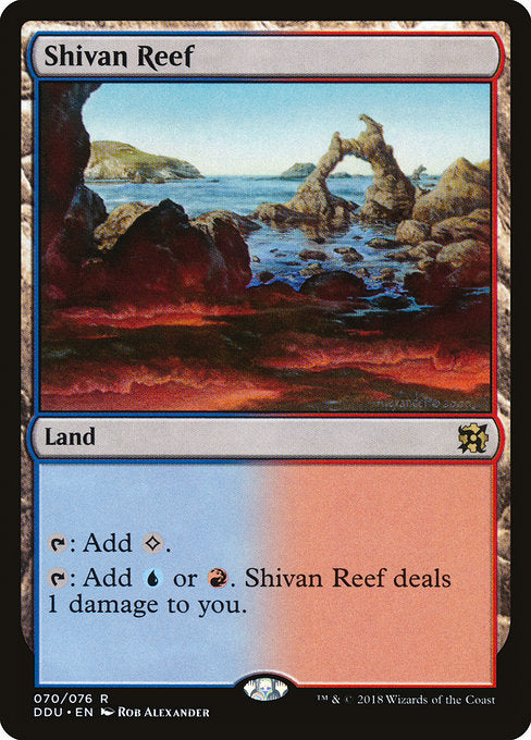 Shivan Reef [Duel Decks: Elves vs. Inventors] | Gam3 Escape