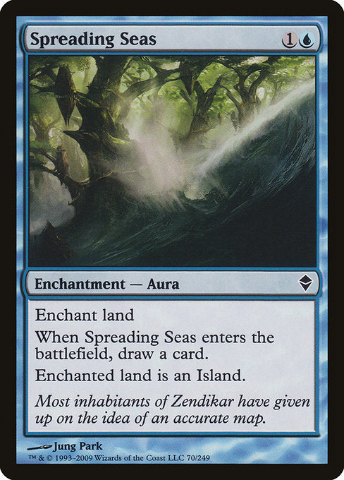 Spreading Seas [Zendikar] | Gam3 Escape