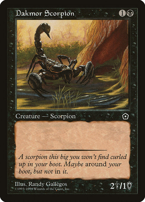 Dakmor Scorpion [Portal Second Age] | Gam3 Escape