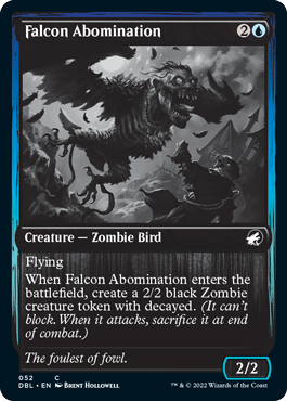 Falcon Abomination [Innistrad: Double Feature] | Gam3 Escape