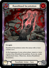 Runeblood Incantation (Blue) [EVR109] (Everfest)  1st Edition Rainbow Foil | Gam3 Escape