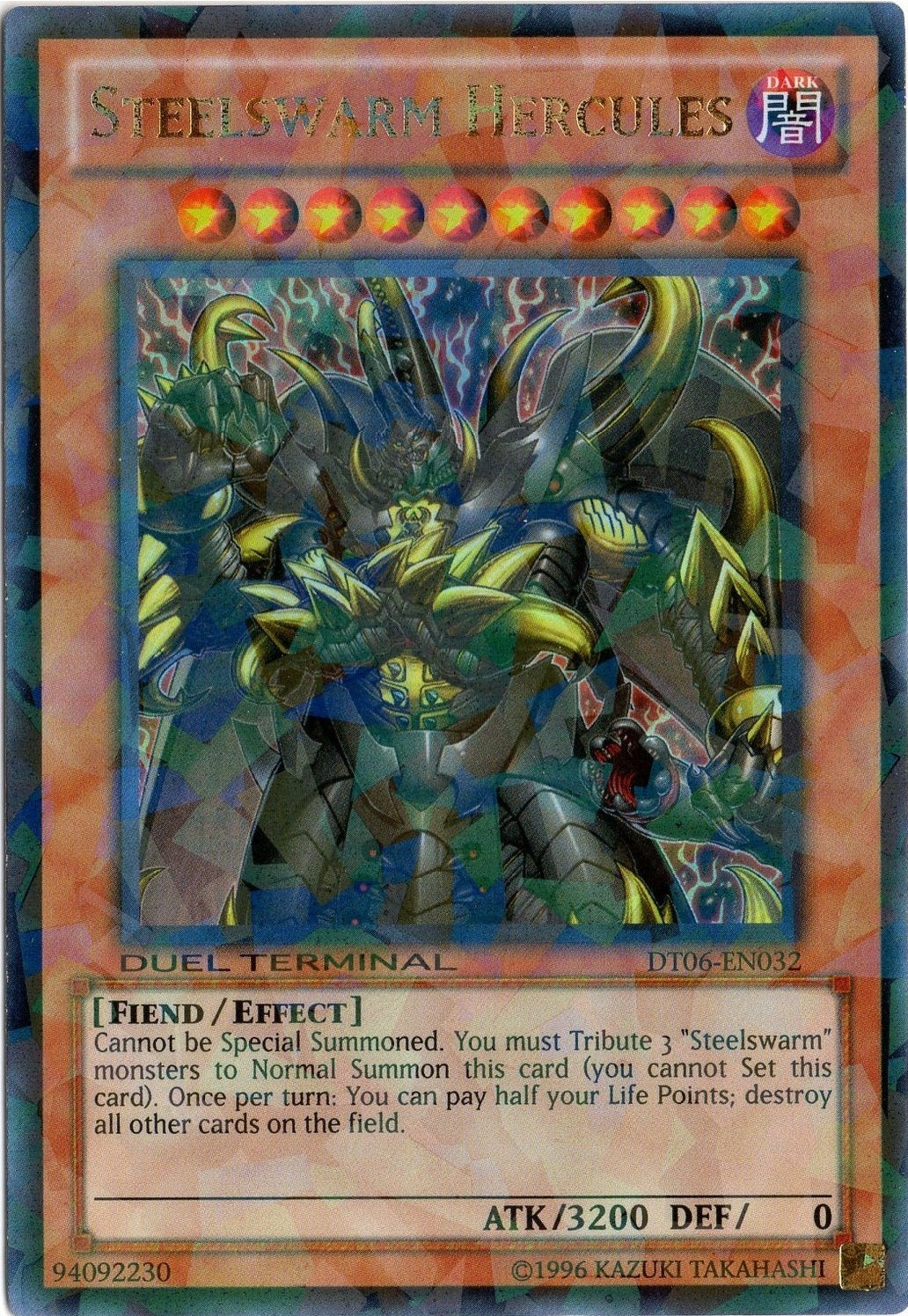 Steelswarm Hercules [DT06-EN032] Ultra Rare | Gam3 Escape