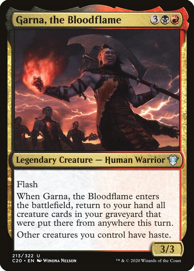 Garna, the Bloodflame [Commander 2020] | Gam3 Escape