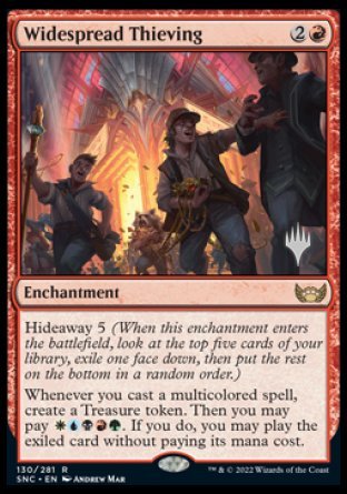 Widespread Thieving (Promo Pack) [Streets of New Capenna Promos] | Gam3 Escape