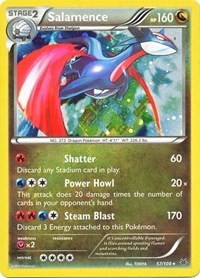 Salamence (57/108) (Cosmos Holo) (Blister Exclusive) [XY: Roaring Skies] | Gam3 Escape