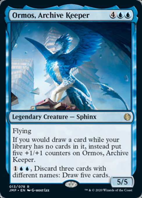 Ormos, Archive Keeper [Jumpstart] | Gam3 Escape