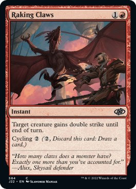 Raking Claws [Jumpstart 2022] | Gam3 Escape