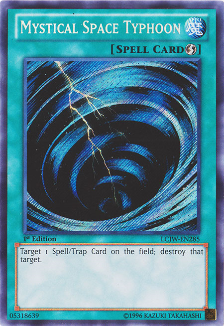 Mystical Space Typhoon [LCJW-EN285] Secret Rare | Gam3 Escape