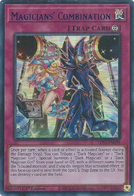 Magicians' Combination (Blue) [LDS3-EN099] Ultra Rare | Gam3 Escape