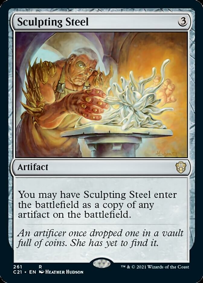 Sculpting Steel [Commander 2021] | Gam3 Escape