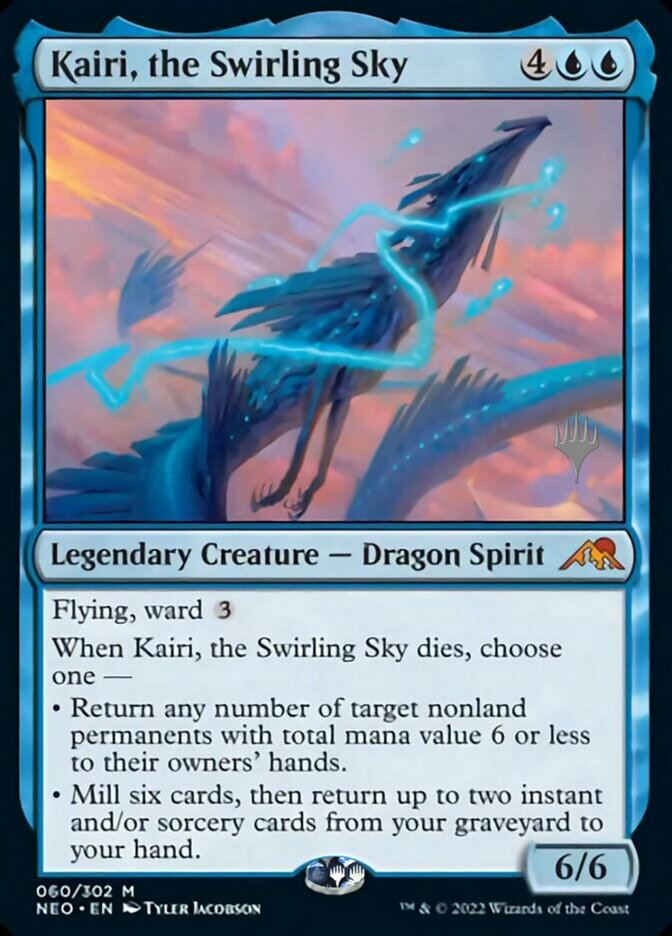 Kairi, the Swirling Sky (Promo Pack) [Kamigawa: Neon Dynasty Promos] | Gam3 Escape