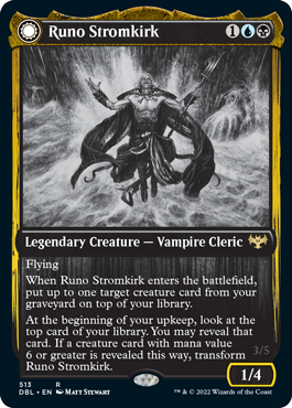 Runo Stromkirk // Krothuss, Lord of the Deep [Innistrad: Double Feature] | Gam3 Escape