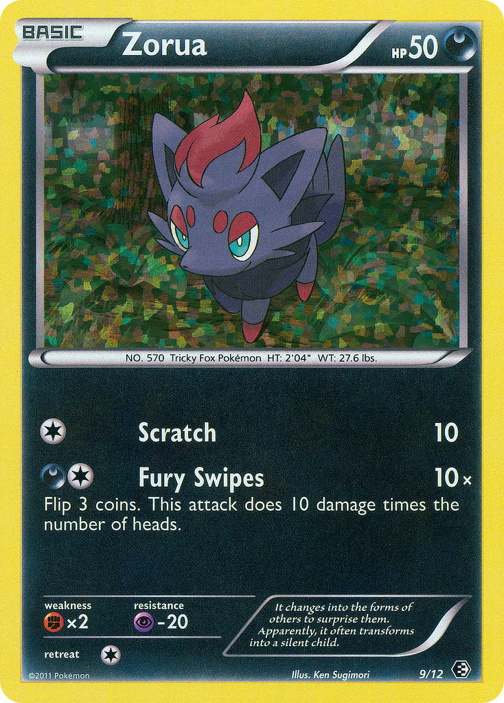 Zorua (9/12) [McDonald's Promos: 2011 Collection] | Gam3 Escape