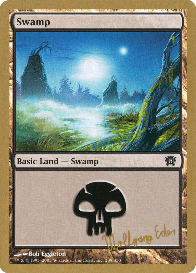 Swamp (we339) (Wolfgang Eder) [World Championship Decks 2003] | Gam3 Escape