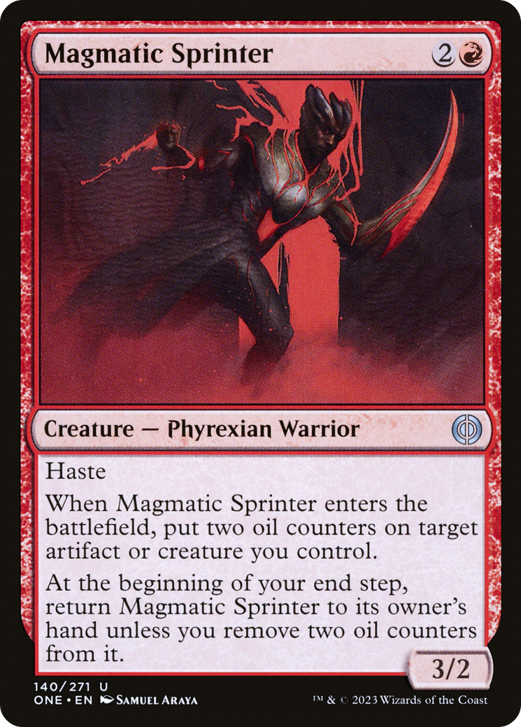 Magmatic Sprinter [Phyrexia: All Will Be One] | Gam3 Escape