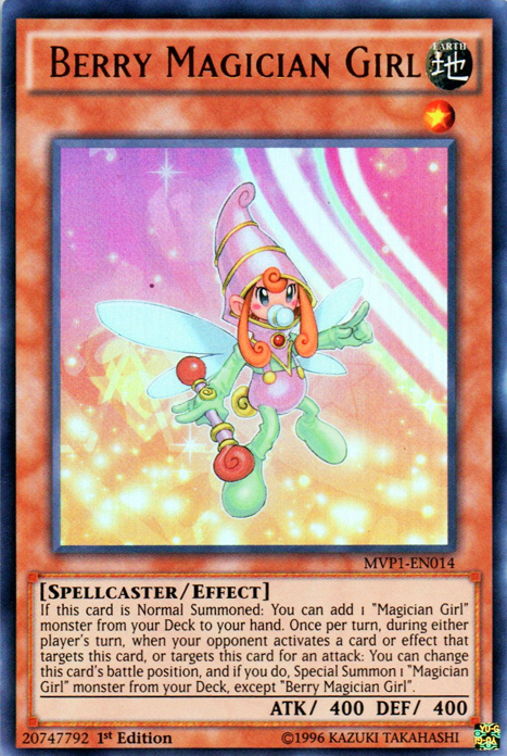 Berry Magician Girl [MVP1-EN014] Ultra Rare | Gam3 Escape