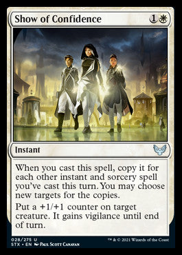 Show of Confidence [Strixhaven: School of Mages] | Gam3 Escape