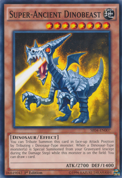 Super-Ancient Dinobeast [SR04-EN007] Common | Gam3 Escape