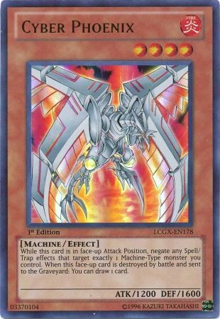 Cyber Phoenix [LCGX-EN178] Ultra Rare | Gam3 Escape