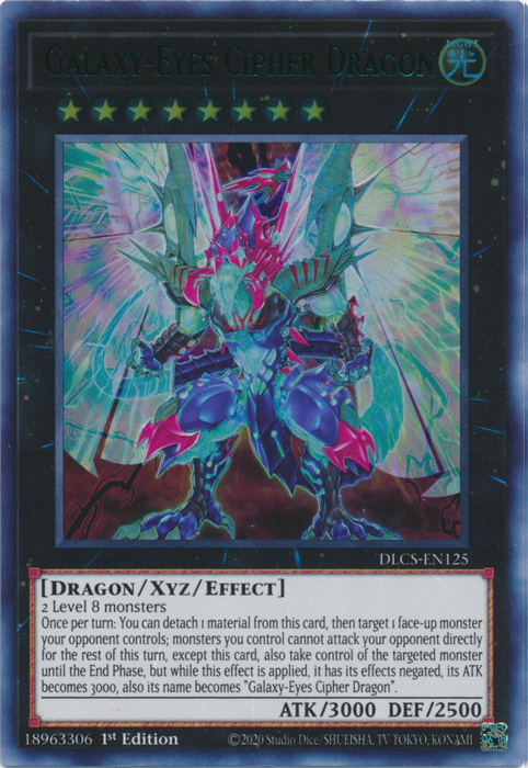 Galaxy-Eyes Cipher Dragon (Green) [DLCS-EN125] Ultra Rare | Gam3 Escape