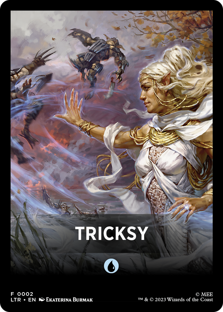 Tricksy Theme Card [The Lord of the Rings: Tales of Middle-Earth Tokens] | Gam3 Escape