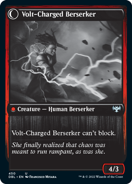 Voltaic Visionary // Volt-Charged Berserker [Innistrad: Double Feature] | Gam3 Escape