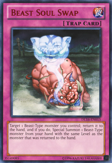 Beast Soul Swap (Red) [DL16-EN015] Rare | Gam3 Escape