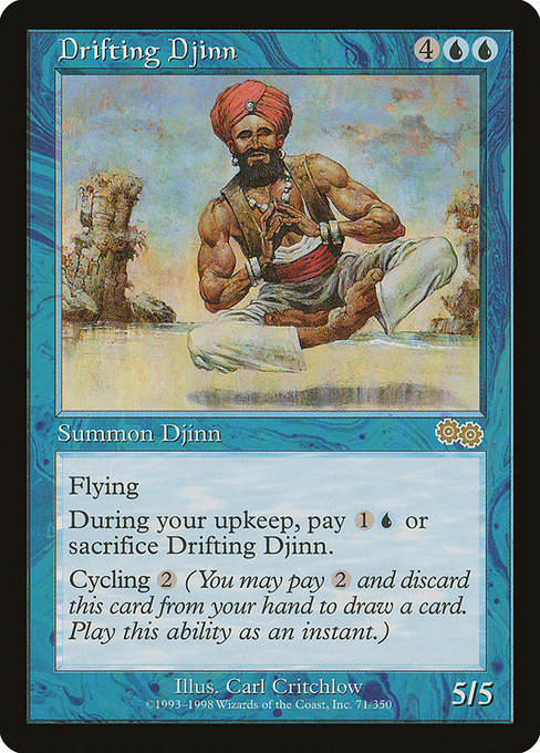 Drifting Djinn [Urza's Saga] | Gam3 Escape