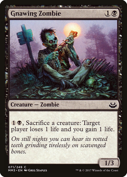 Gnawing Zombie [Modern Masters 2017] | Gam3 Escape