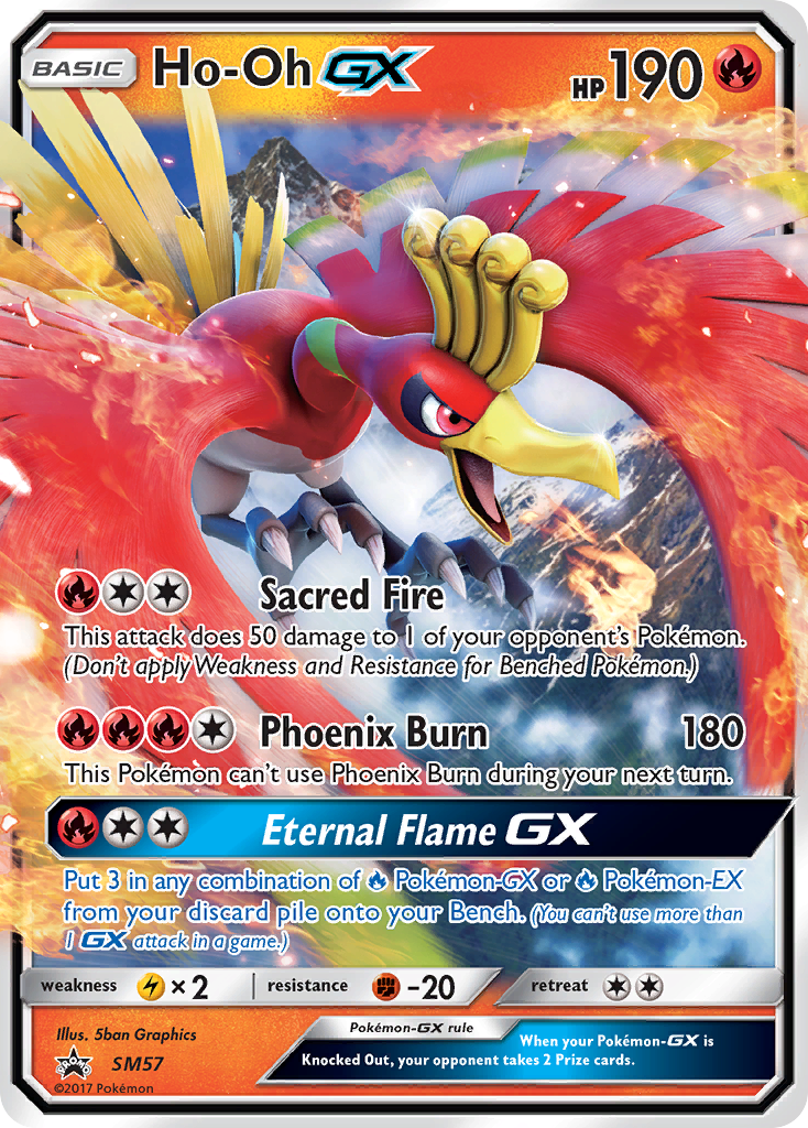 Ho-Oh GX (SM57) [Sun & Moon: Black Star Promos] | Gam3 Escape