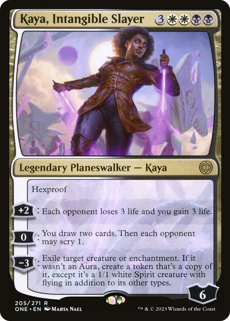 Kaya, Intangible Slayer [Phyrexia: All Will Be One] | Gam3 Escape