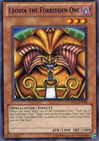 Exodia the Forbidden One (Purple) [DL11-EN006] Rare | Gam3 Escape