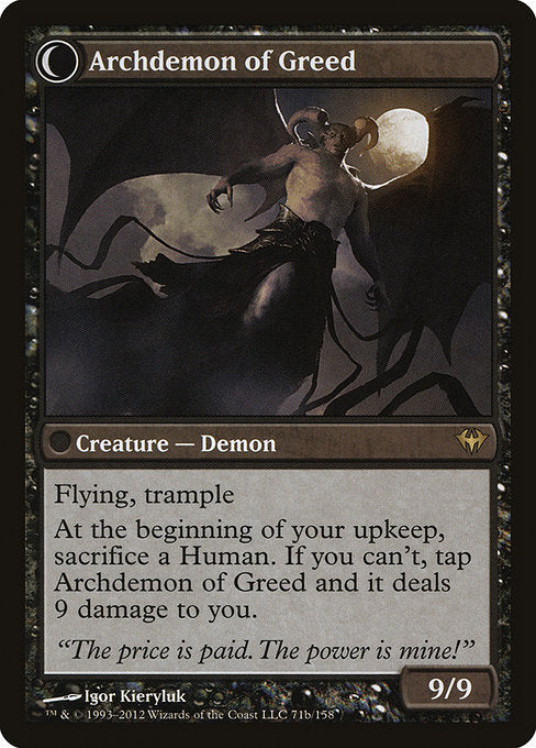 Ravenous Demon // Archdemon of Greed [Dark Ascension] | Gam3 Escape