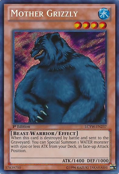 Mother Grizzly [LCYW-EN237] Secret Rare | Gam3 Escape