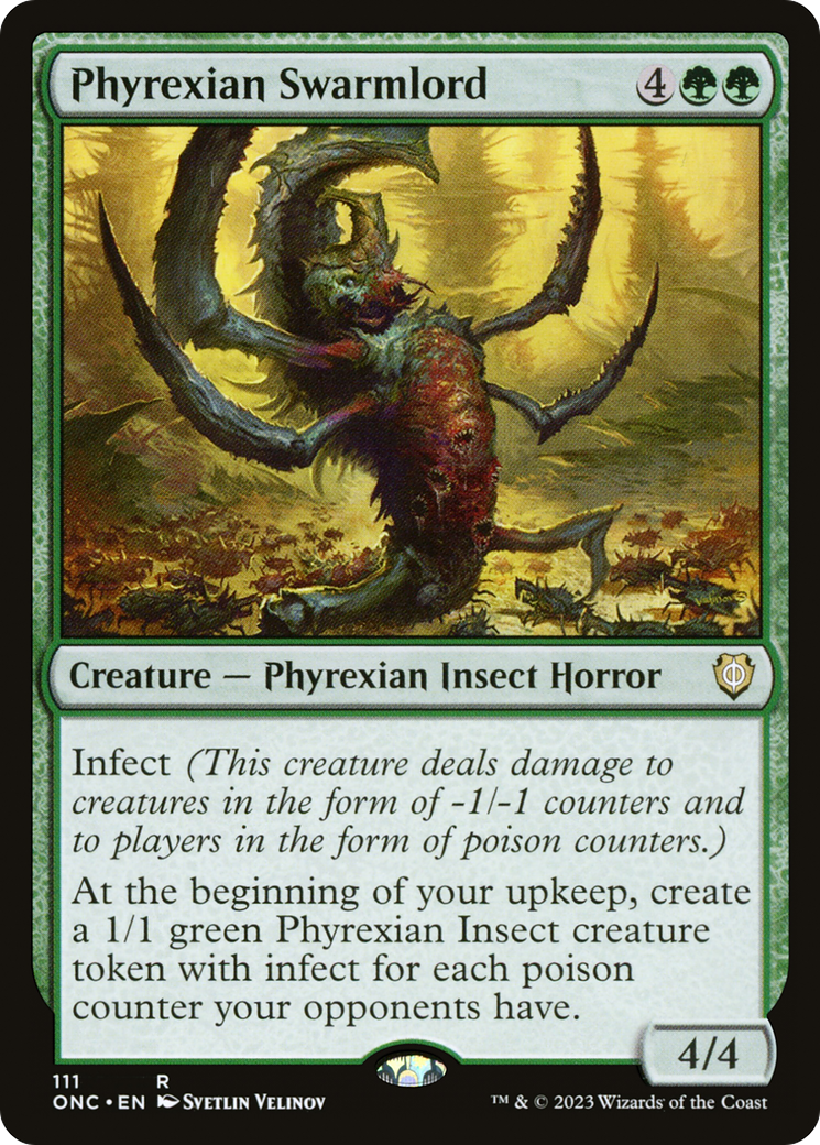 Phyrexian Swarmlord [Phyrexia: All Will Be One Commander] | Gam3 Escape