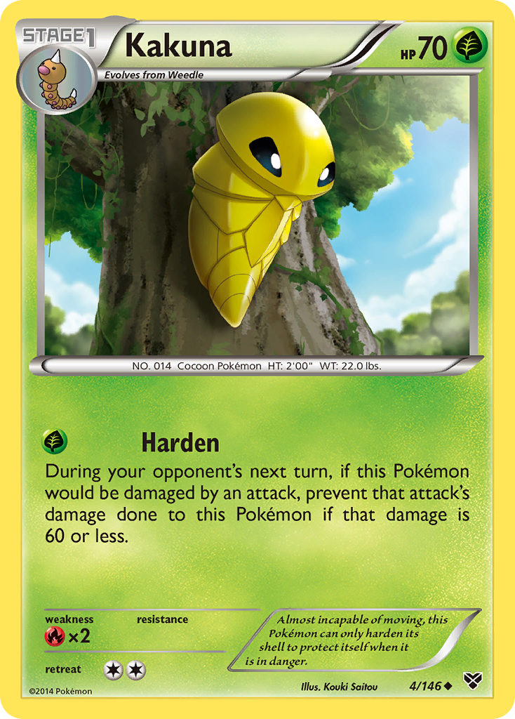 Kakuna (4/146) [XY: Base Set] | Gam3 Escape